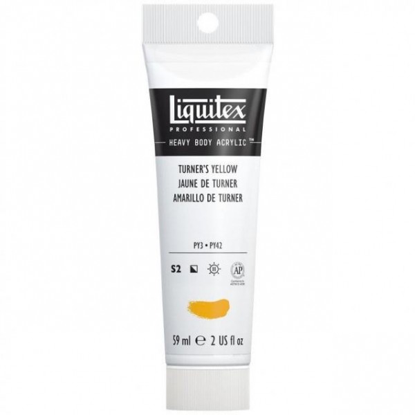 Liquitex Professional 59ml Heavy Body Acrylics 730 Turners Yellow Series 2 Liquitex Professional 59ml Heavy Body Acrylics 730 Turners Yellow Series 2