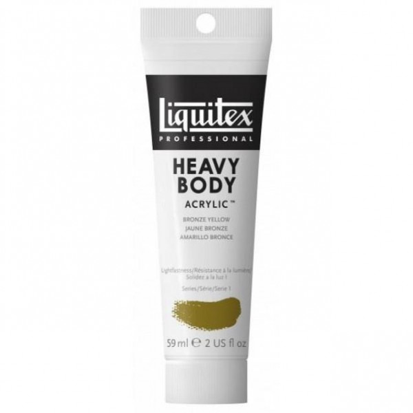 Liquitex Professional 59ml Heavy Body Acrylics 530 Bronze Yellow Series 1 Liquitex Professional 59ml Heavy Body Acrylics 530 Bronze Yellow Series 1