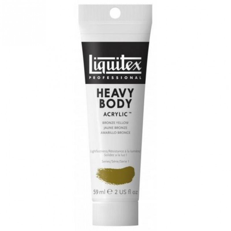 Liquitex Professional 59ml Heavy Body Acrylics 530 Bronze Yellow Series 1 Liquitex Professional 59ml Heavy Body Acrylics 530 Bronze Yellow Series 1