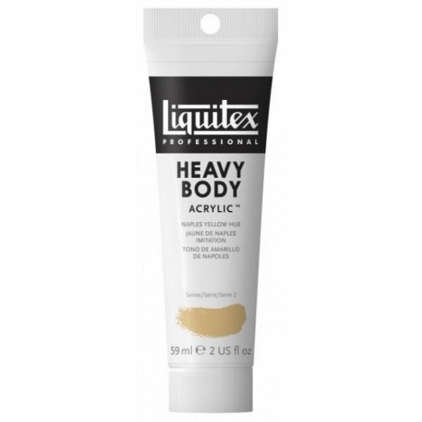 Liquitex Professional 59ml Heavy Body Acrylics 601 Naples Yellow Hue Series 2 Liquitex Professional 59ml Heavy Body Acrylics 601 Naples Yellow Hue Series 2