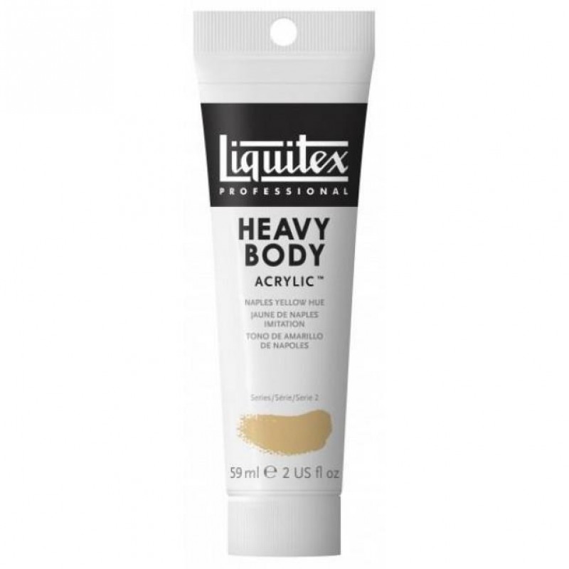 Liquitex Professional 59ml Heavy Body Acrylics 601 Naples Yellow Hue Series 2 Liquitex Professional 59ml Heavy Body Acrylics 601 Naples Yellow Hue Series 2