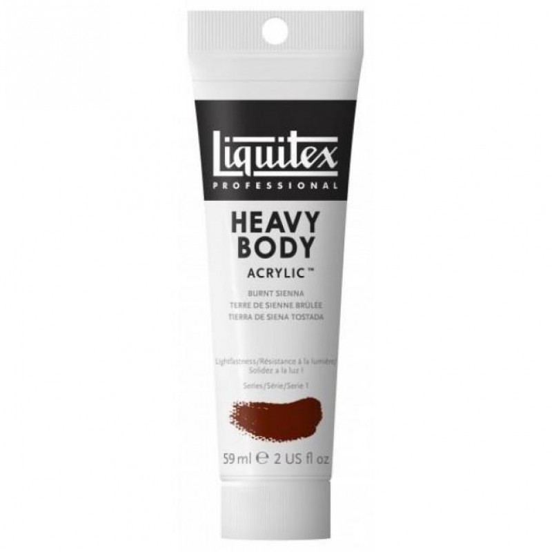 Liquitex Professional 59ml Heavy Body Acrylics 127 Burnt Sienna Series 1