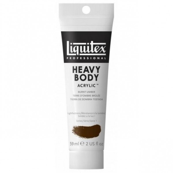 Liquitex Professional 59ml Heavy Body Acrylics 128 Burnt Umber Series 1 Liquitex Professional 59ml Heavy Body Acrylics 128 Burnt Umber Series 1
