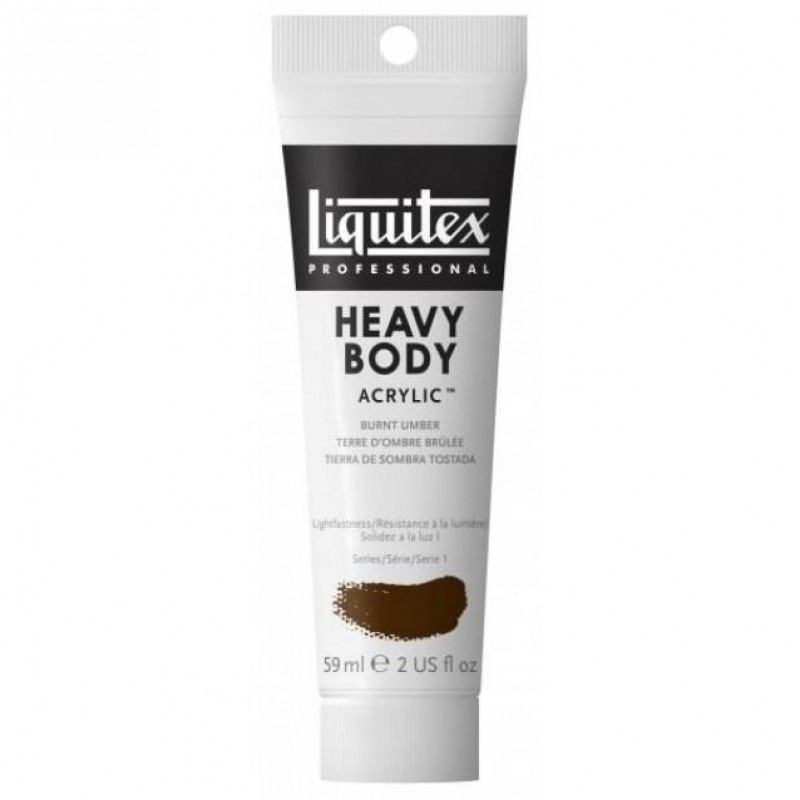 Liquitex Professional 59ml Heavy Body Acrylics 128 Burnt Umber Series 1 Liquitex Professional 59ml Heavy Body Acrylics 128 Burnt Umber Series 1