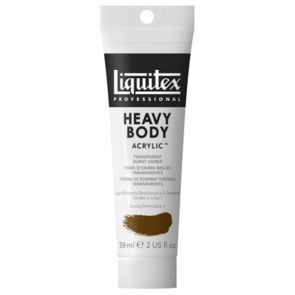 Liquitex Professional 59ml Heavy Body Acrylics 130 Transparent Burnt Umber Series 2 Liquitex Professional 59ml Heavy Body Acrylics 130 Transparent Burnt Umber Series 2