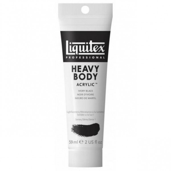 Liquitex Professional 59ml Heavy Body Acrylics 244 Ivory Black Series 1 Liquitex Professional 59ml Heavy Body Acrylics 244 Ivory Black Series 1