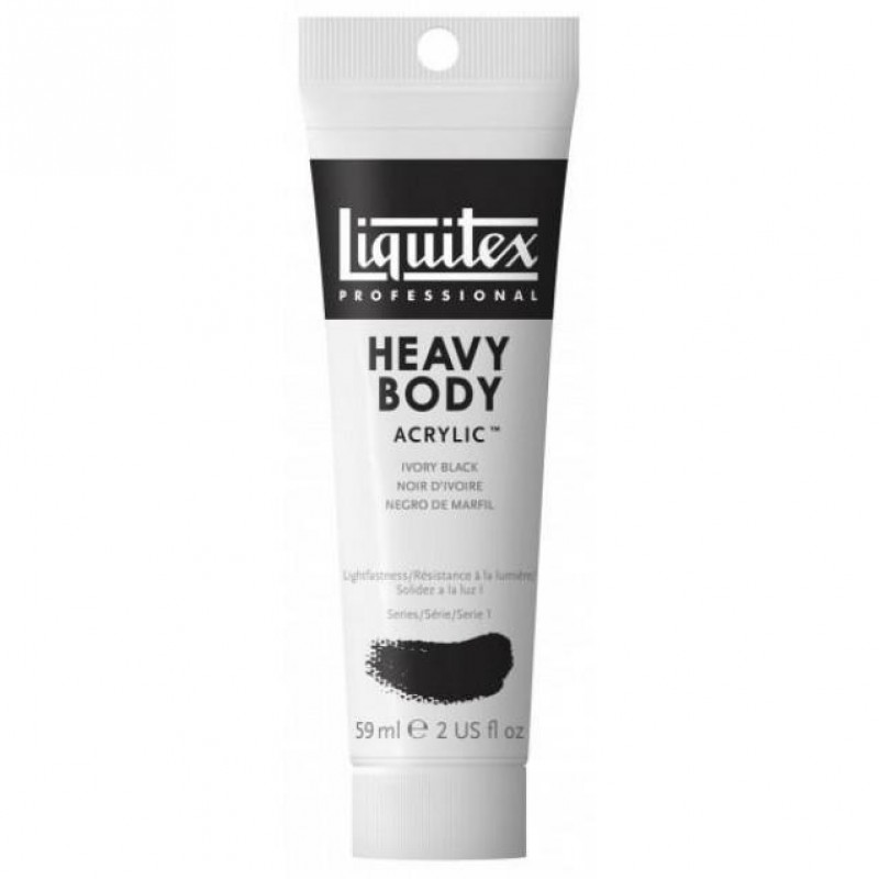 Liquitex Professional 59ml Heavy Body Acrylics 244 Ivory Black Series 1 Liquitex Professional 59ml Heavy Body Acrylics 244 Ivory Black Series 1