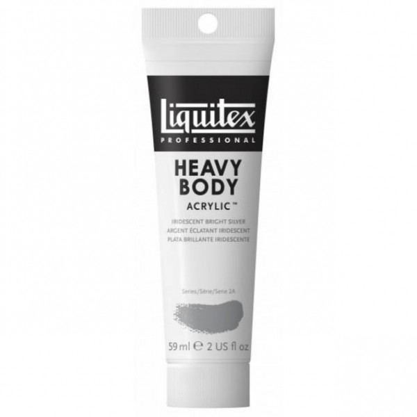 Liquitex Professional 59ml Heavy Body Acrylics 236 Bright Silver Series 2a Liquitex Professional 59ml Heavy Body Acrylics 236 Bright Silver Series 2a