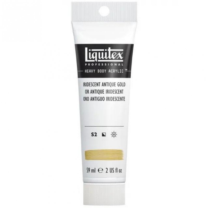 Liquitex Professional 59ml Heavy Body Acrylics 237 Iridescent Antique Gold Series 2 Liquitex Professional 59ml Heavy Body Acrylics 237 Iridescent Antique Gold Series 2