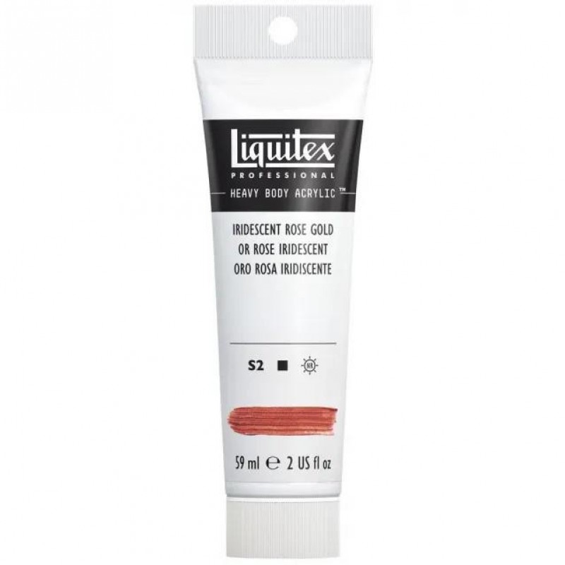 Liquitex Professional 59ml Heavy Body Acrylics 227 Iridescent Rose Gold Series 2 Liquitex Professional 59ml Heavy Body Acrylics 227 Iridescent Rose Gold Series 2