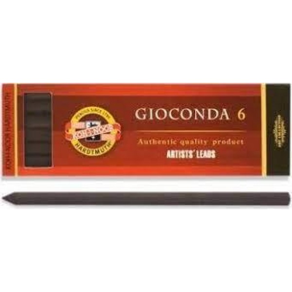 KOH-I-NOOR 6 Μύτες 120mm για Μηχανικό Μολύβι 5,6mm Light Brown Sepia KOH-I-NOOR 6 Μύτες 120mm για Μηχανικό Μολύβι 5,6mm Light Brown Sepia