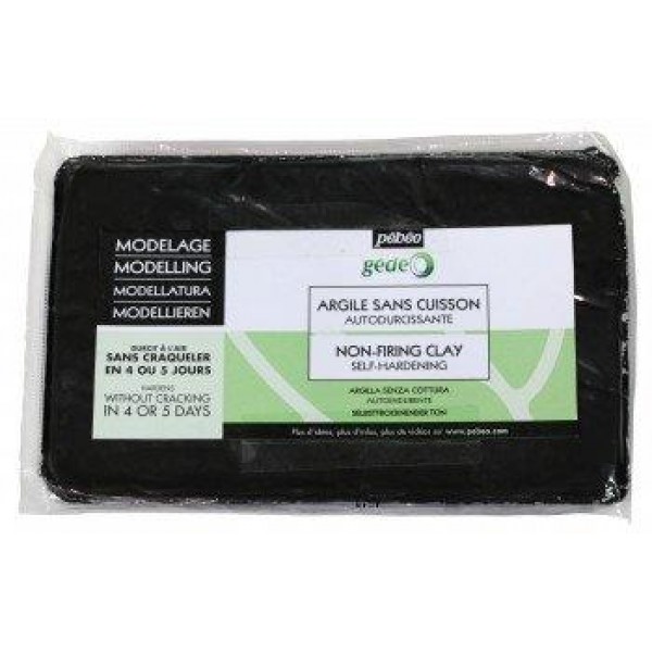 Pebeo Πηλος Αυτοξηρούμενος Extrafine Μαύρο 1,5Kg Pebeo Πηλος Αυτοξηρούμενος Extrafine Μαύρο 1,5Kg