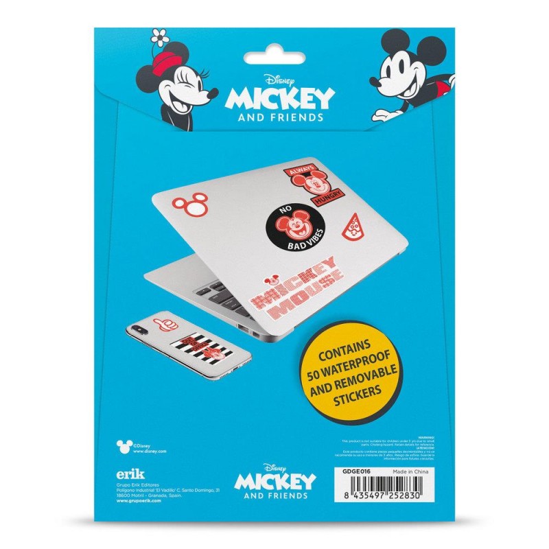 Disney Mickey 50 Επαναχρησιμοποιούμενα αυτοκόλλητα