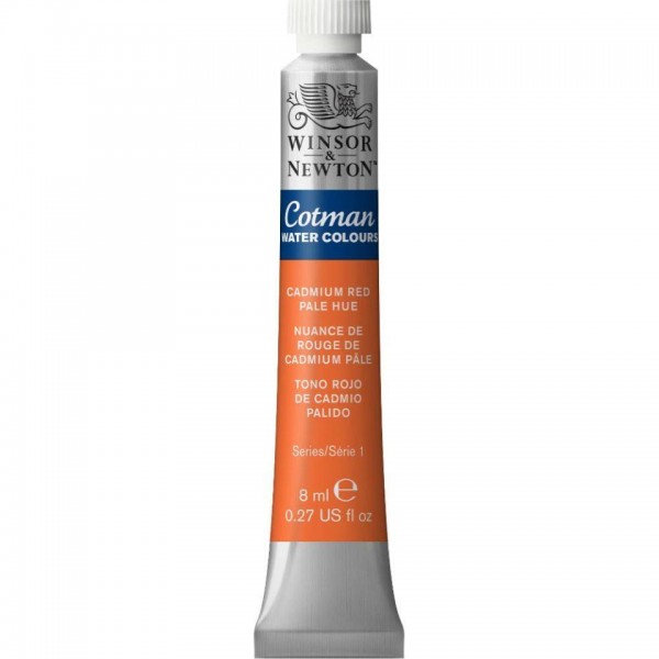 Σωληνάριο Ακουαρέλας Cotman 8ml 103 Cadmium Red Pale Hue Series 1 Σωληνάριο Ακουαρέλας Cotman 8ml 103 Cadmium Red Pale Hue Series 1