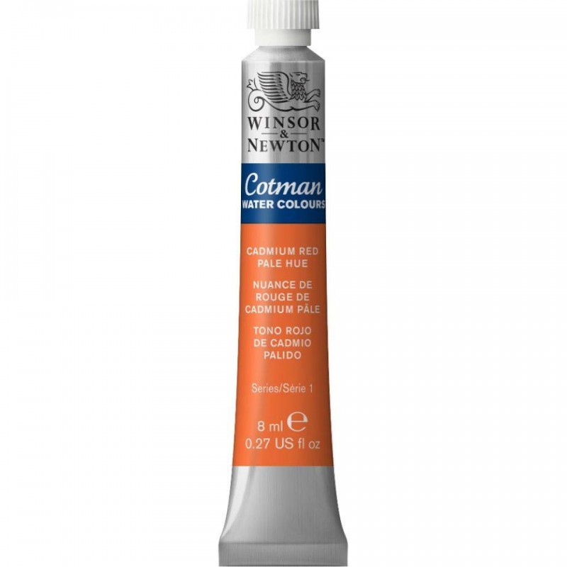 Σωληνάριο Ακουαρέλας Cotman 8ml 103 Cadmium Red Pale Hue Series 1