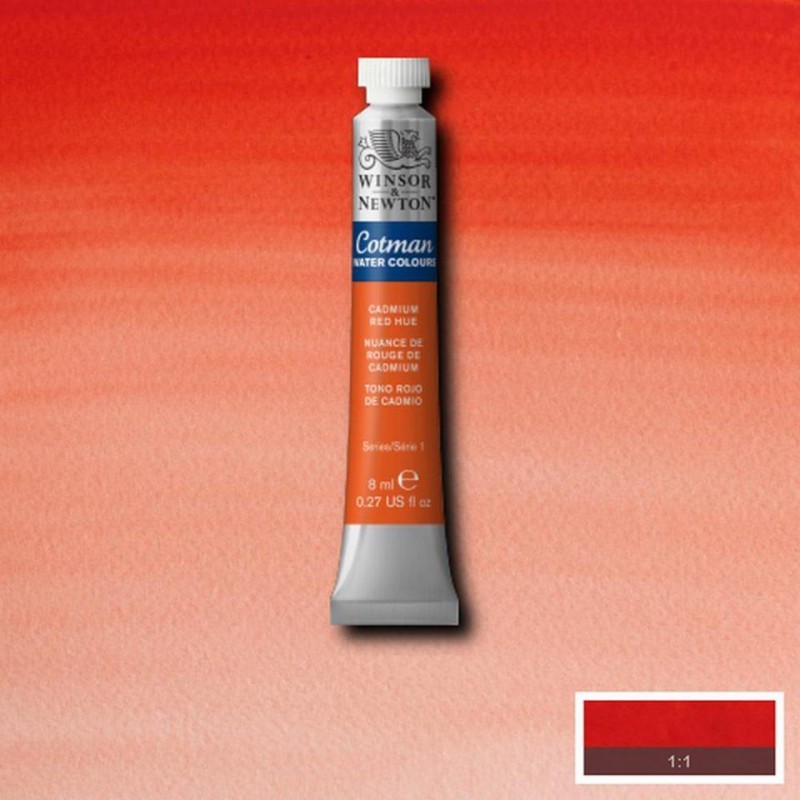 Σωληνάριο Ακουαρέλας Cotman 8ml 95 Cadmium Red Hue Series 1