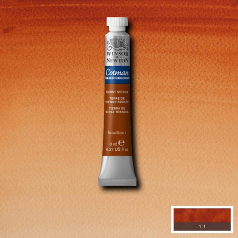 Σωληνάριο Ακουαρέλας Cotman 8ml 74 Burnt Sienna Series 1