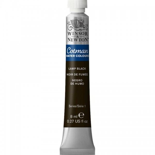 Σωληνάριο Ακουαρέλας Cotman 8ml 337 Lamp Black Series 1 Σωληνάριο Ακουαρέλας Cotman 8ml 337 Lamp Black Series 1