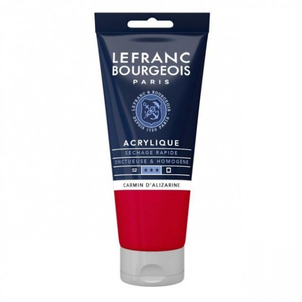 Lefranc Bourgeois 80ml Fine Acrylic 328 Alizarine Carmine Serie 2 Lefranc Bourgeois 80ml Fine Acrylic 328 Alizarine Carmine Serie 2