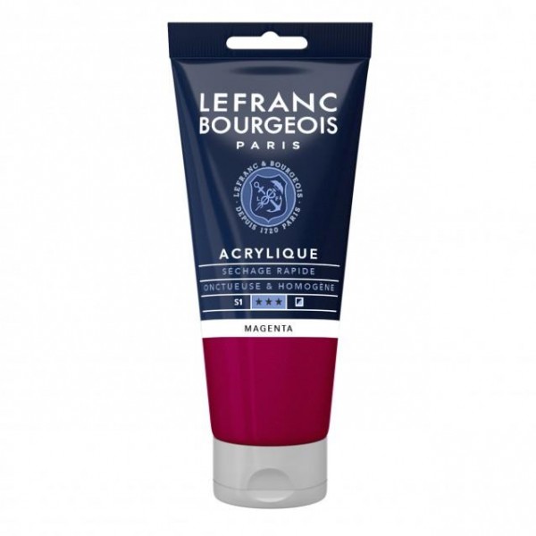 Lefranc Bourgeois 80ml Fine Acrylic 432 Magenta Serie 1 Lefranc Bourgeois 80ml Fine Acrylic 432 Magenta Serie 1