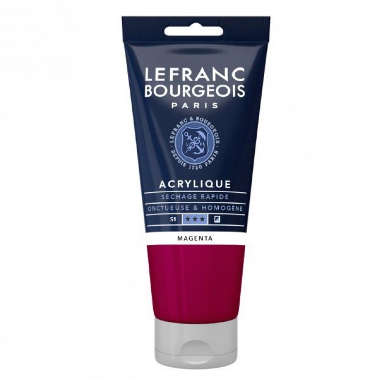 Lefranc Bourgeois 80ml Fine Acrylic 432 Magenta Serie 1 Lefranc Bourgeois 80ml Fine Acrylic 432 Magenta Serie 1
