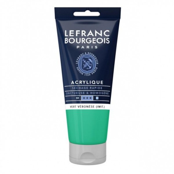Lefranc Bourgeois 80ml Fine Acrylic 549 Veronese Green Shade Serie 1 Lefranc Bourgeois 80ml Fine Acrylic 549 Veronese Green Shade Serie 1