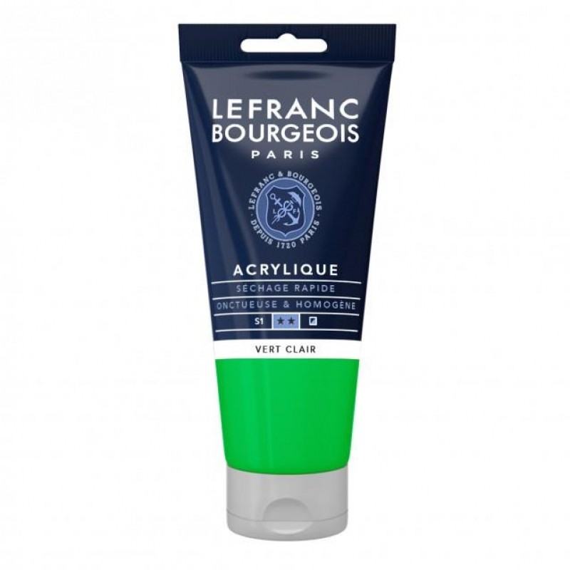 Lefranc Bourgeois 80ml Fine Acrylic 556 Light Green Serie 1 Lefranc Bourgeois 80ml Fine Acrylic 556 Light Green Serie 1