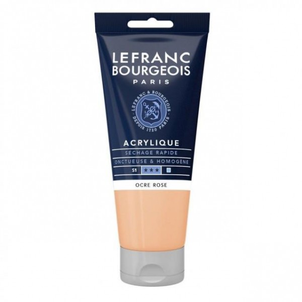 Lefranc Bourgeois 80ml Fine Acrylic 817 Pink Ochre Serie 1 Lefranc Bourgeois 80ml Fine Acrylic 817 Pink Ochre Serie 1