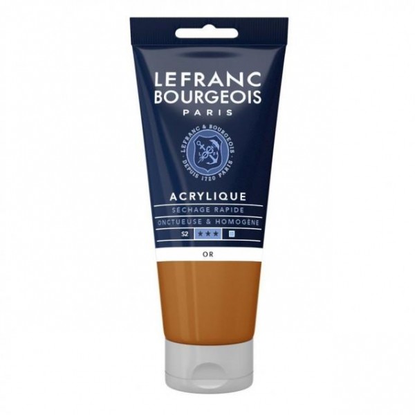 Lefranc Bourgeois 80ml Fine Acrylic 700 Gold Serie 2 Lefranc Bourgeois 80ml Fine Acrylic 700 Gold Serie 2