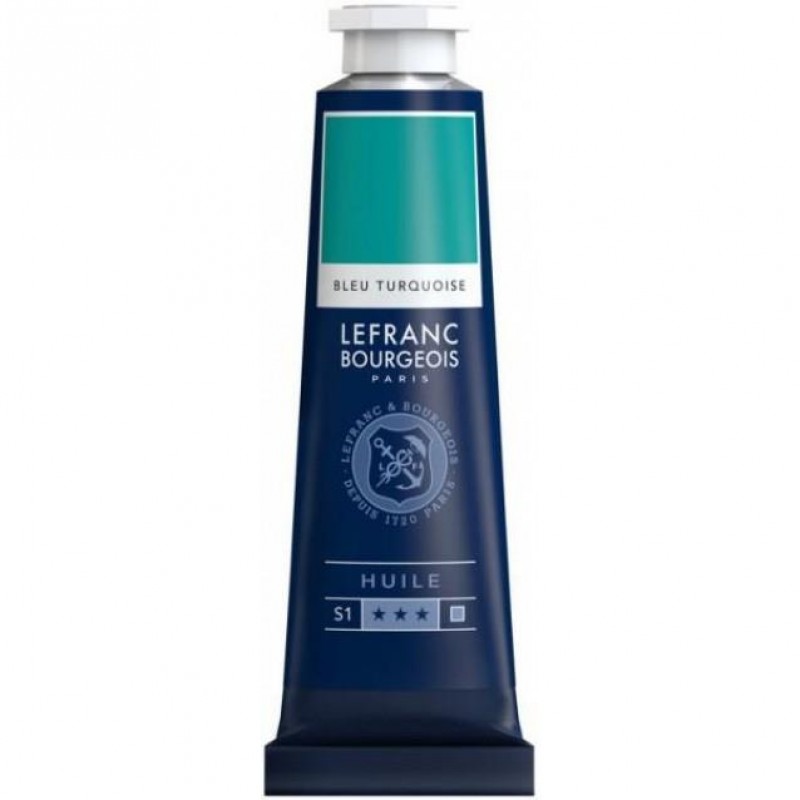Lefranc Bourgeois 40ml Fine Λάδι 050 Turquoise Blue Lefranc Bourgeois 40ml Fine Λάδι 050 Turquoise Blue