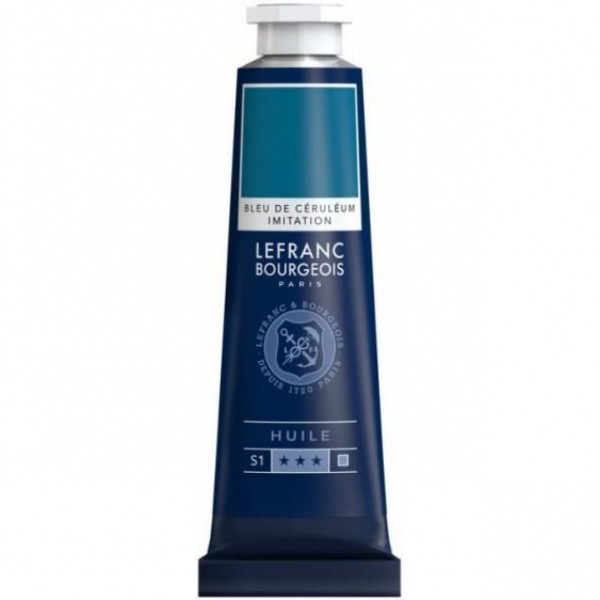 Lefranc Bourgeois 40ml Fine Λάδι 027 Cerulean Blue Hue Lefranc Bourgeois 40ml Fine Λάδι 027 Cerulean Blue Hue
