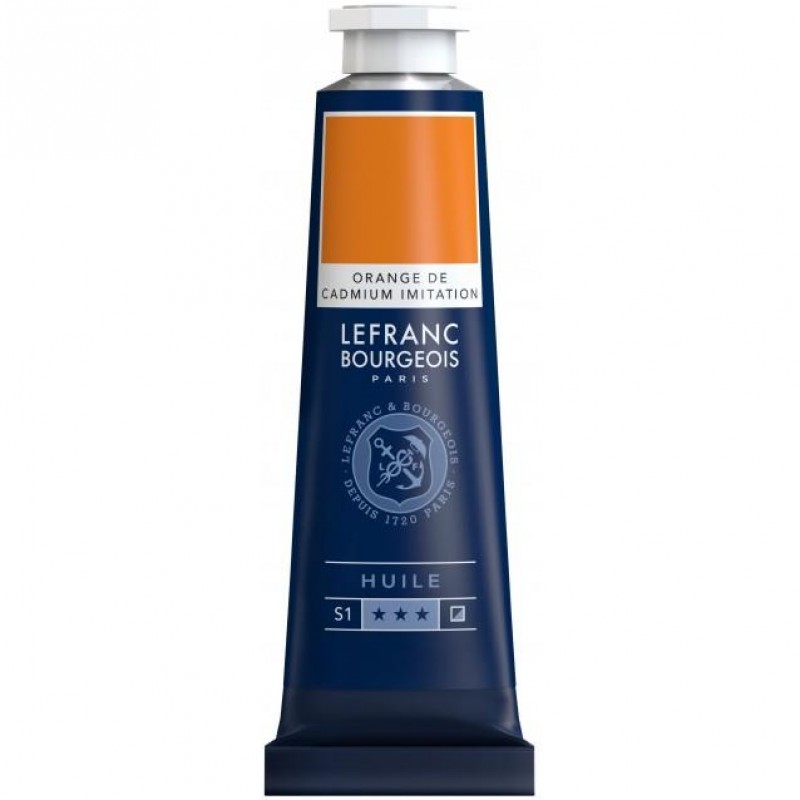 Lefranc Bourgeois 40ml Fine Λάδι 797 Cadmium Orange Hue