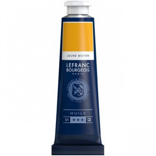 Lefranc Bourgeois 40ml Fine Λάδι 198 Medium Yellow Lefranc Bourgeois 40ml Fine Λάδι 198 Medium Yellow