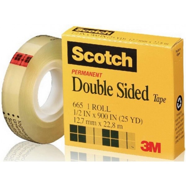 3M Κολλητικές διπλής όψης 12mm x 23m 3M Κολλητικές διπλής όψης 12mm x 23m