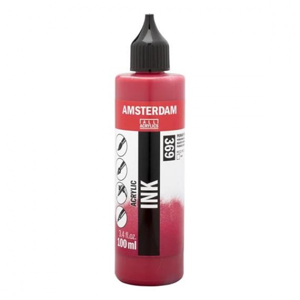 Amsterdam Acrylic Ink 100ml 369 Primary Magenta Amsterdam Acrylic Ink 100ml 369 Primary Magenta
