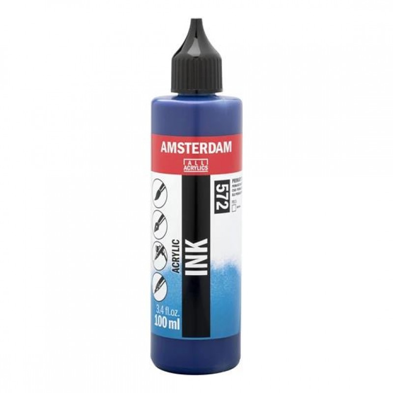 Amsterdam Acrylic Ink 100ml 572 Primary Cyan