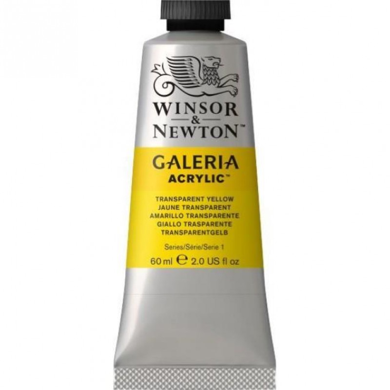 Galeria 60ml Acrylic 653 Transparent Yellow Galeria 60ml Acrylic 653 Transparent Yellow