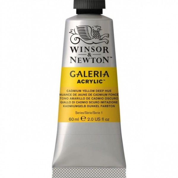 Galeria 60ml Acrylic 115 Cadmium Yellow Deep Hue Galeria 60ml Acrylic 115 Cadmium Yellow Deep Hue