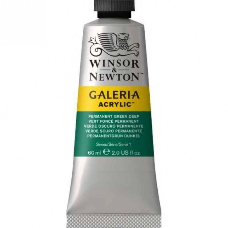 Galeria 60ml Acrylic 482 Permanent Green Deep Galeria 60ml Acrylic 482 Permanent Green Deep