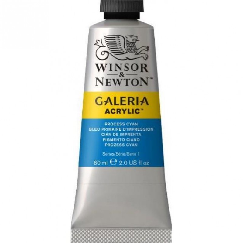 Galeria 60ml Acrylic 535 Process Cyan Galeria 60ml Acrylic 535 Process Cyan
