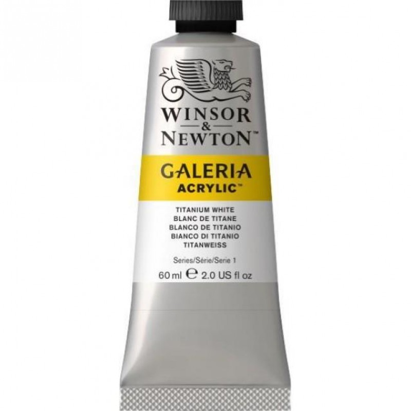 Galeria 60ml Acrylic 644 Titanium White Galeria 60ml Acrylic 644 Titanium White