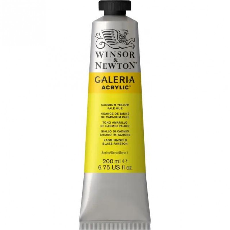 Galeria 200ml Acrylic Cadmium Yellow Pale Hue Galeria 200ml Acrylic Cadmium Yellow Pale Hue
