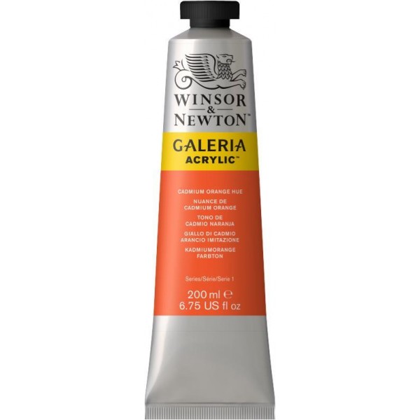 Galeria 200ml Acrylic Cadmium Orange Hue