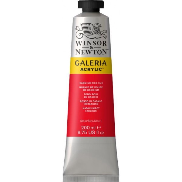 Galeria 200ml Acrylic Cadmium Red Hue