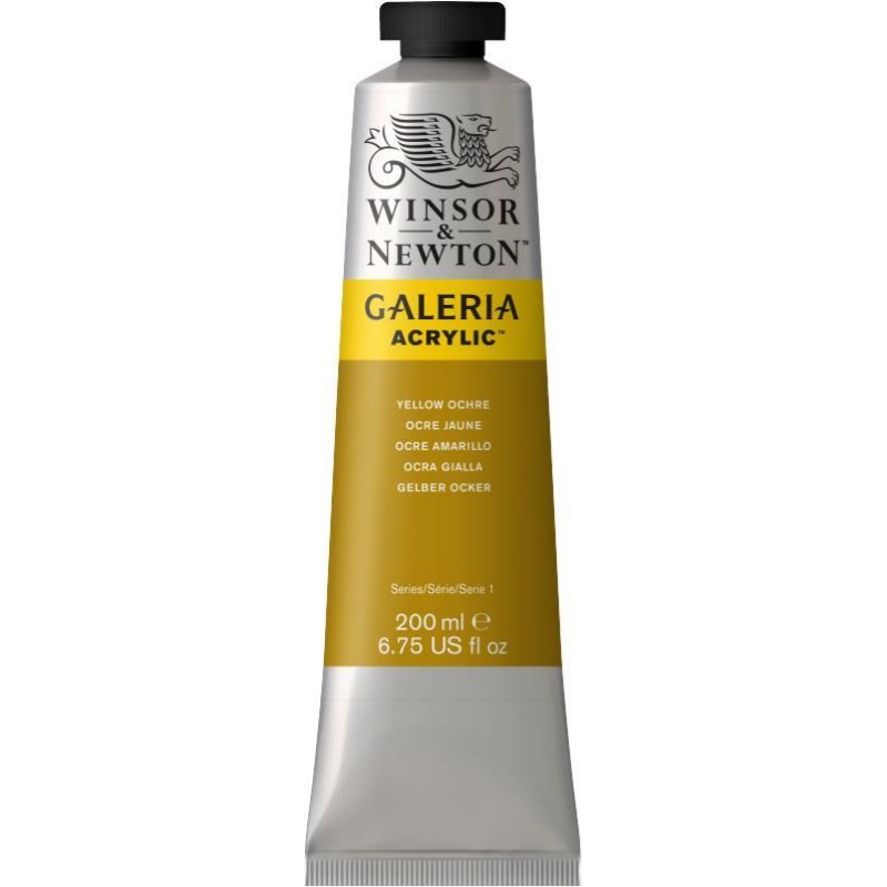 Galeria 200ml Acrylic Yellow Ochre
