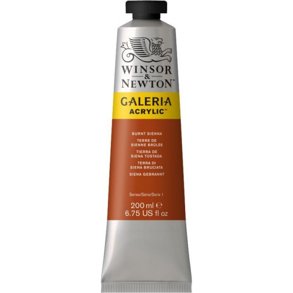 Galeria 200ml Acrylic Burnt Sienna
