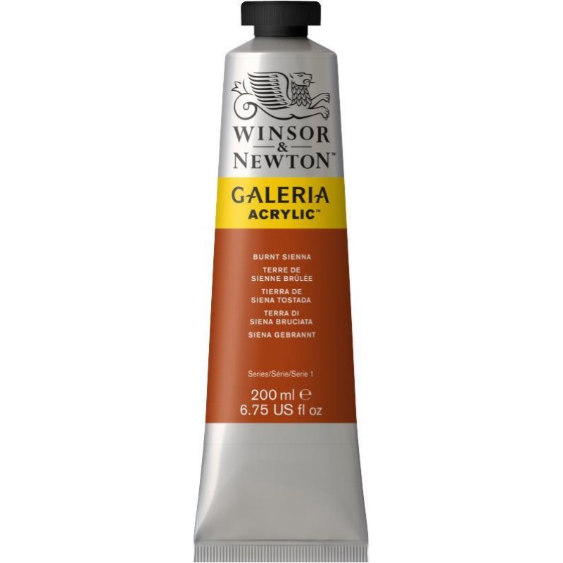 Galeria 200ml Acrylic Burnt Sienna
