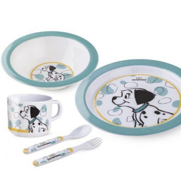 Σετ Φαγητού Disney 101 Dalmatians Blue Σετ Φαγητού Disney 101 Dalmatians Blue