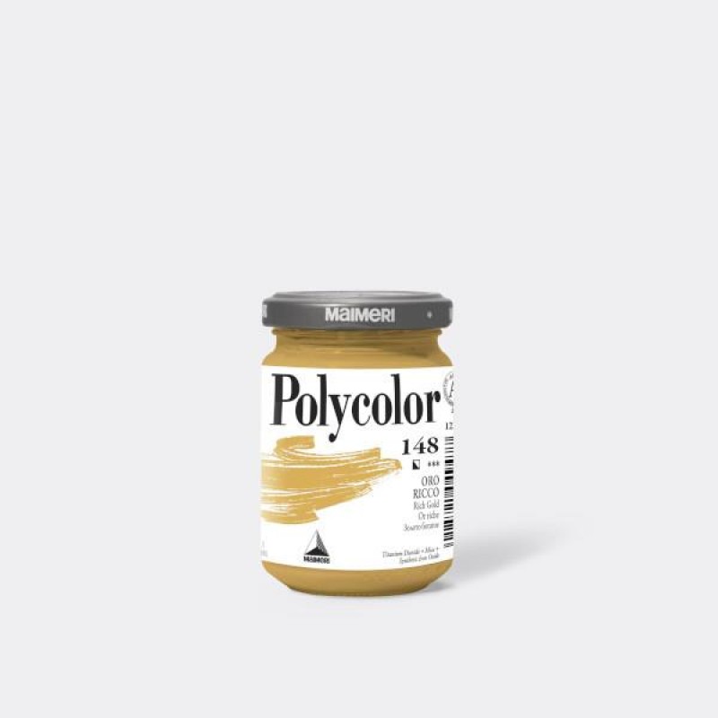Maimeri Polycolor 140ml 148 Rich Gold Maimeri Polycolor 140ml 148 Rich Gold