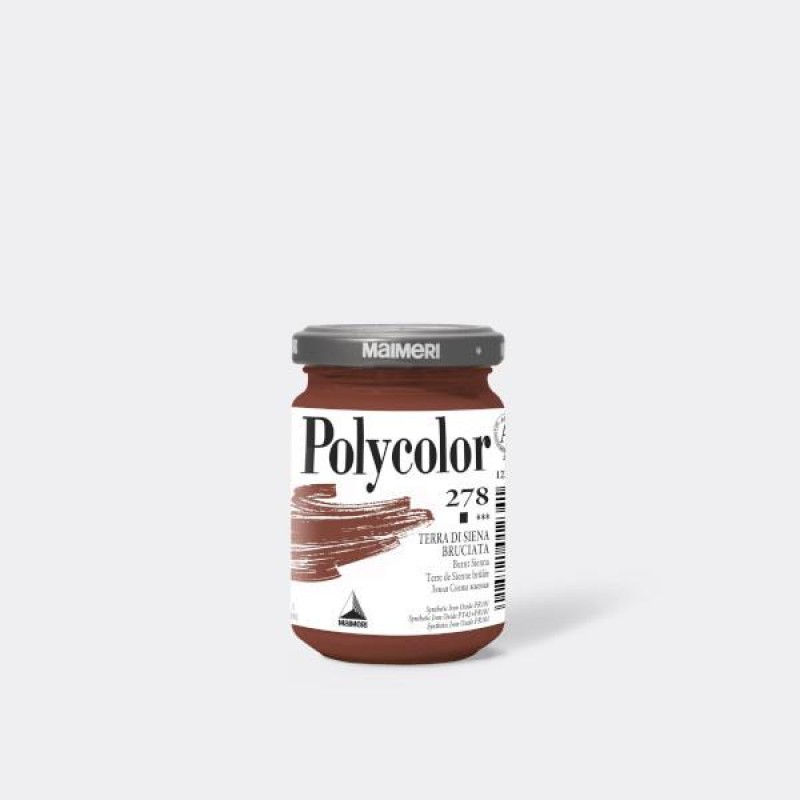 Maimeri Polycolor 140ml 278 Burnt Sienna